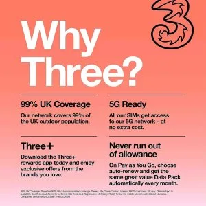 Three top up bundles