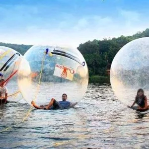 Zorbing in manali