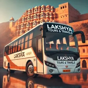 27 seater bus rental in jaipur