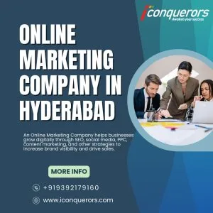 Online marketing company in hyderabad| iconquerors |+91-93921791