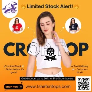 Crop top for girls