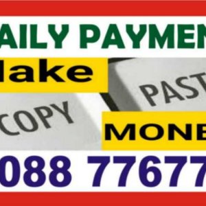 Copy paste jobs work daily, earn daily | anytime | daily income
