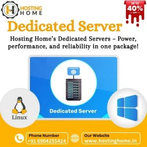 Hosting home dedicated servers: ultimate speed & security