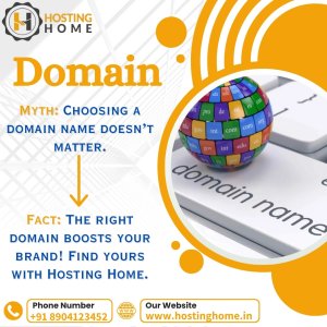 Get your perfect domain name with hosting home