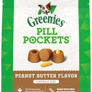 Greenies pill pockets large size soft dog treats for capsules