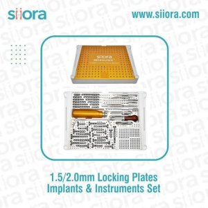1.5/2.0 mm locking plates implants & instruments set