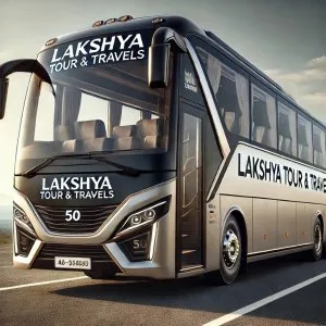 Book 50 seater luxury bus at lakshya tour