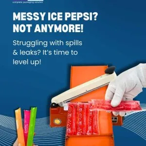 Pepsi sealing machine