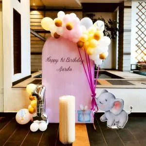 Looking for balloon decorations at home?