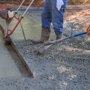 Concrete finishing business