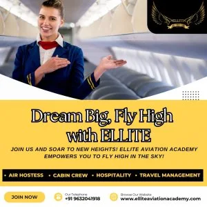 Best air hostess course in bangalore | ellite aviation academy