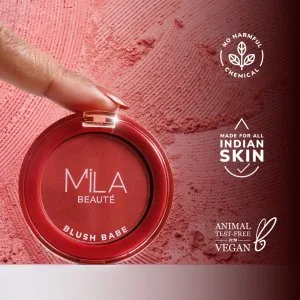 Natural powder blush for radiant cheeks – shop online at mila b