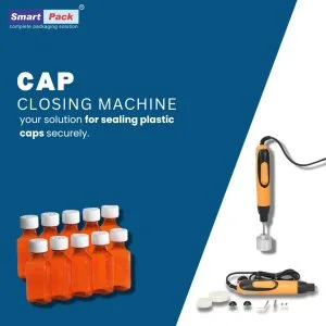 Plastic cap closer machine