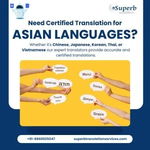 Get asian languages translation services