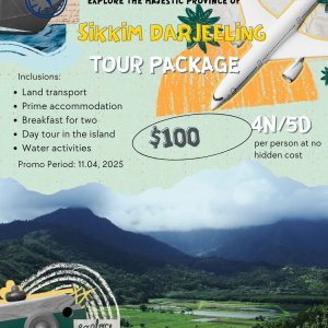 Sikkim darjeeling 4 night 5 days tour package