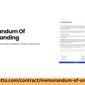 Step-by-step guide to writing a memorandum of understanding (mou