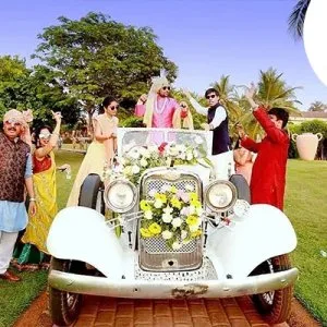 Luxury wedding car rental in jaipur