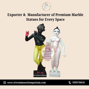 Exporter & manufacturer of premium marble statues for every spac