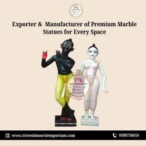 Exporter & manufacturer of premium marble statues for every spac