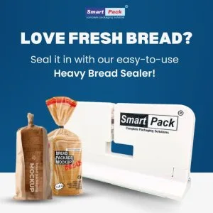 Heavy duty bread sealer machine