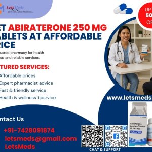 Get abiraterone 250 mg tablets at affordable price
