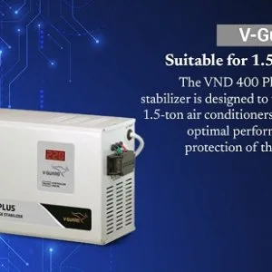 Voltage stabilizer for air conditioners up to 15 ton – auto res