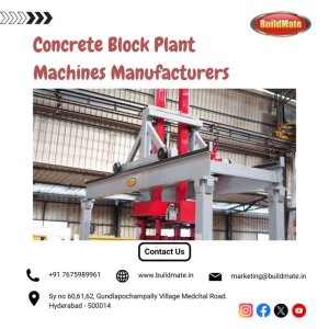 Concrete block plant machines manufacturers | +91 76759 89961 |