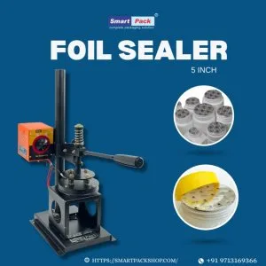 Foil sealer machine 5 inch