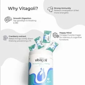 Your healthy days start with vitagoli probiotic gummies