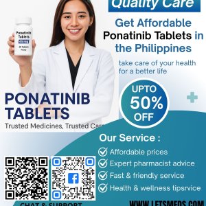 Get affordable ponatinib tablets in the philippines