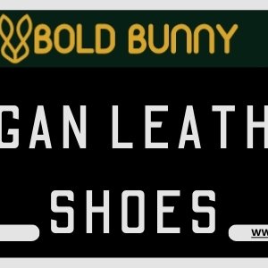 Premium vegan leather shoes for men | bold bunny