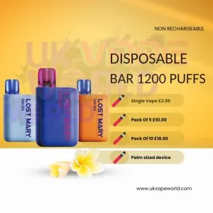 Lost mary dm1200 – small bar, big flavour energy