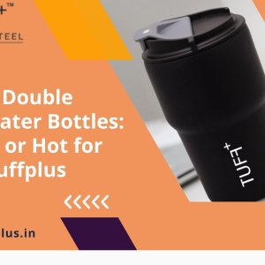 High-end double walled water bottles: stay cold or hot for hours