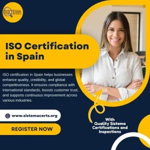 Best iso certification in spain | call ☎- 6390019004