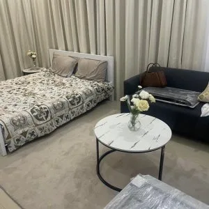 For rent fully furnished studio in khalifa city a