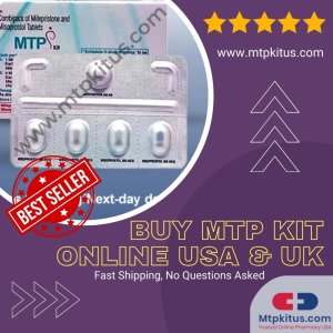 Buy mifepristone and misoprostol online with mtp kit online