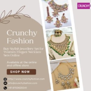 Modern necklace set for women – stylish jewellery sets online