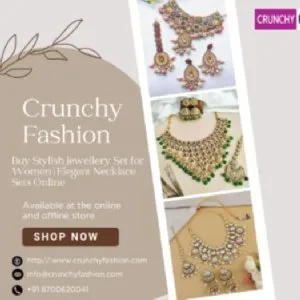 Modern necklace set for women – stylish jewellery sets online