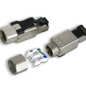 Best category 8 rj45 shielded plug- dintek