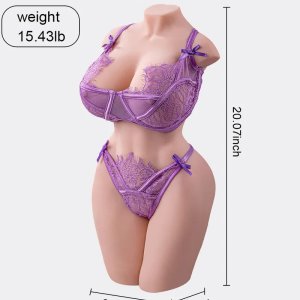 Ultimate pleasure with a realistic silicone sex doll torso