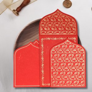 Elegant gujarati kankotri designs | wedding card wordings & temp