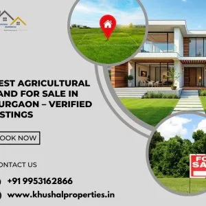 Best agricultural land for sale in gurgaon – verified listings b