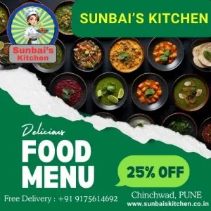 Best hygienic indian food , pune| sunbai s kitchen