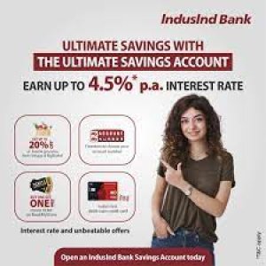 Indusind saving account