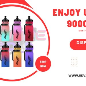 Enjoy ultra 9000 puff vape high puff count, great flavour