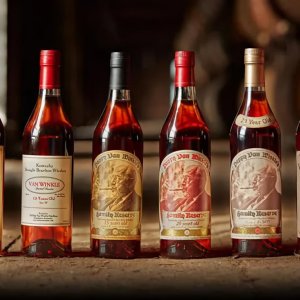 Pappy van winkle bourbon whiskey – rare, aged elegance for colle