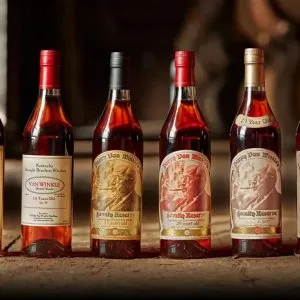 Pappy van winkle bourbon whiskey – rare, aged elegance for colle