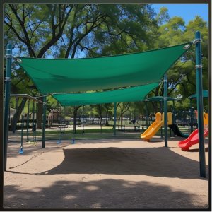 Trinqet 5x5mt large garden shade net sun protection sails