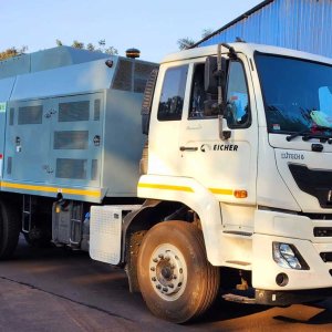 Truck mounted cleaning equipment in india