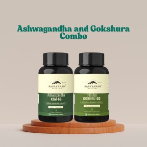 Rasayanam ashwagandha + gokshura: the ultimate combo for men